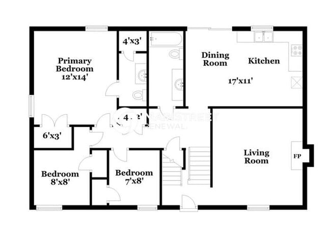 4 Bedroom Pet-Friendly Home in De Soto, KS with Main Street Renewal