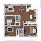 The Cosmo: Beds - 3: Baths - 2: SqFt Range - 1400 to 1400