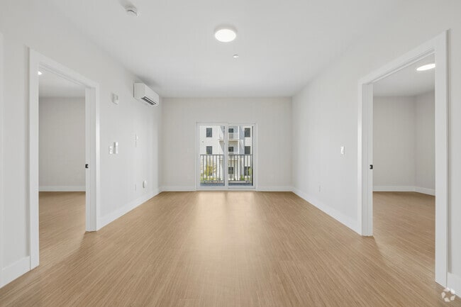 2BR, 2BA - 1,053SF - Living Room - The Village