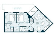 B9 floor plan Crest at Pinecrest