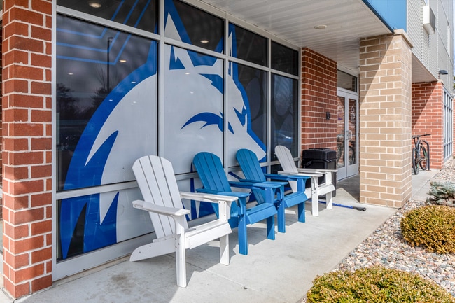 Outdoor Seating at Timberwolf Suites