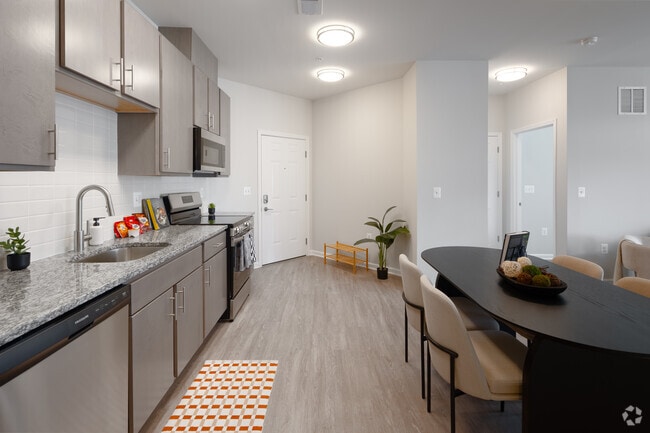 2BR, 2BA - 911SF - Kitchen - Joyfield Flats at Woodbridge