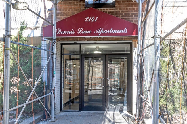 Entrance - Dennis Lane Apartments