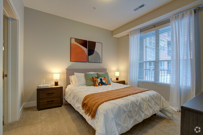 1BR, 1BA - 717SF Sunshine - Bedroom - The Vista at the Heights