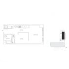 Plano de planta A1L Watermark Seaport