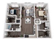 2B Floor Plan