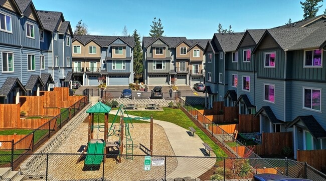 Photo - Move in Ready! Spacious 3 bedroom, 2.5 bath Townhome with small fenced backyard, located in sough...