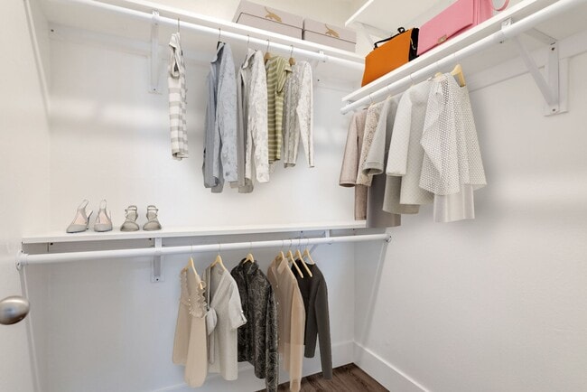 Walk-in closet - Woodglen Apartments