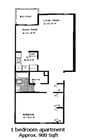 1BR/1BA