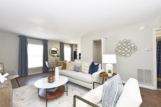 Spacious living room