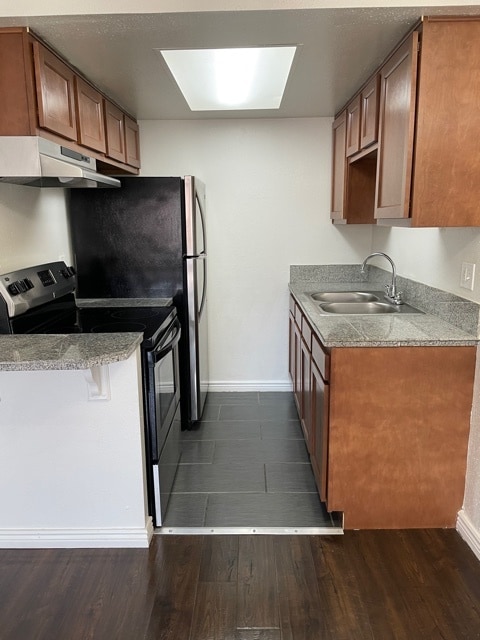 cocina de 1 dormitorio