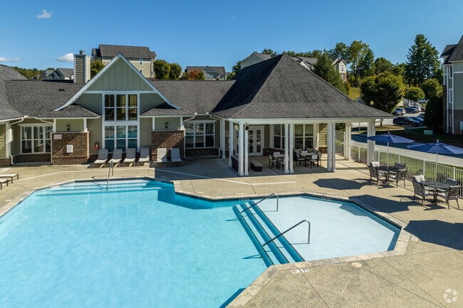 Pool Deck - Ballantyne Commons Apartments