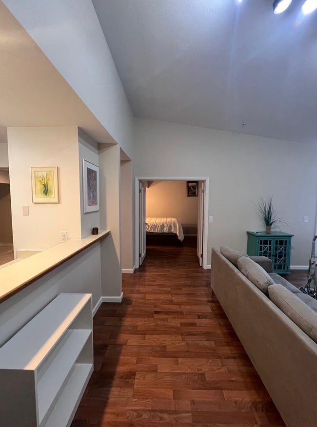 Main living area looking into bedroom #2/or office - 1881 E Tudor Rd Unit #E-302 Rental