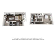 Townhouse 1 floor plan The Carson