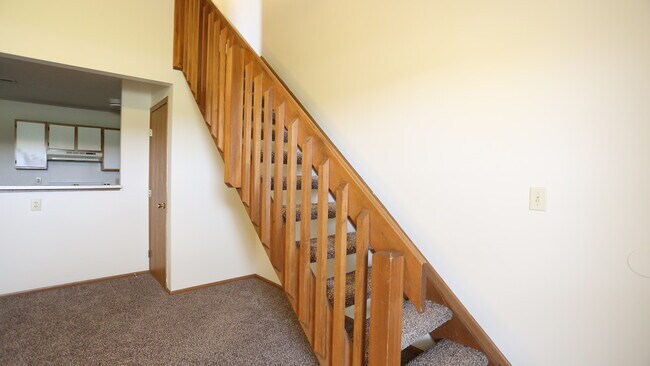 Loft style apartment at River Valley Apartments in Lancaster, OH.