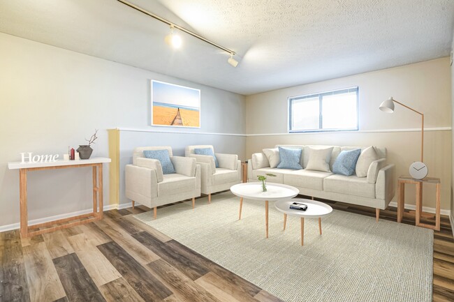 Living Room-Renovated - Chandler Commons Apartments