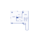 A13 floor plan Watermark at Buzzard Point