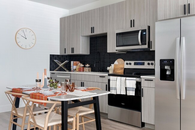 Energy Star stainless steel appliances - Modera Washington Apartments