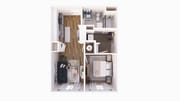 Moore's Edge 1A - 574 square feet