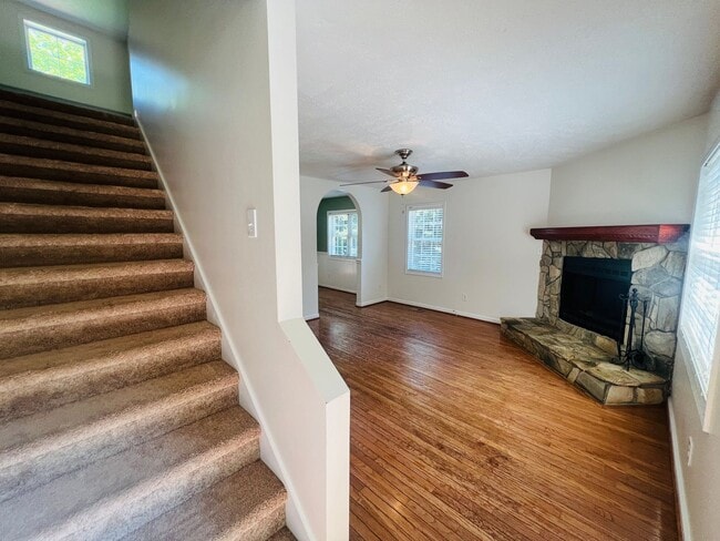 Photo - Unit is no longer available - application approved.  Charming 1 1/2 story brick home with basemen...
