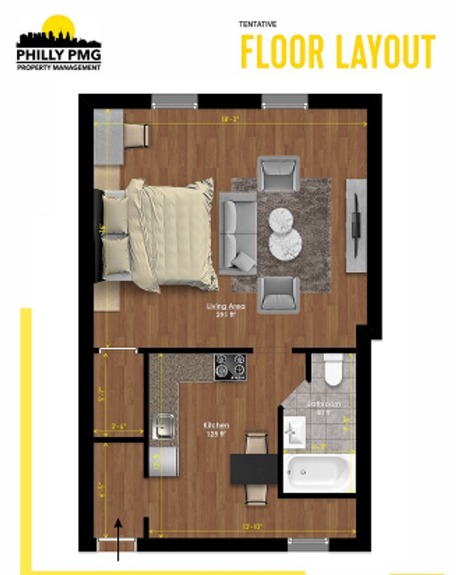 454 E Girard Ave Unit 2F