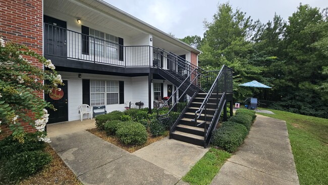 spacious patios with storage units