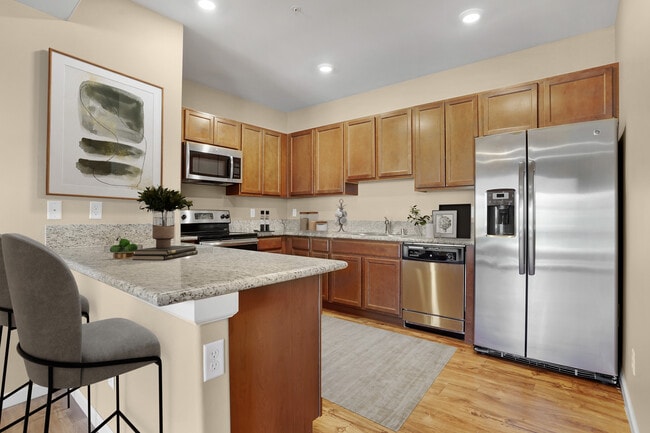 Two-Bedroom Floorplan Kitchen View