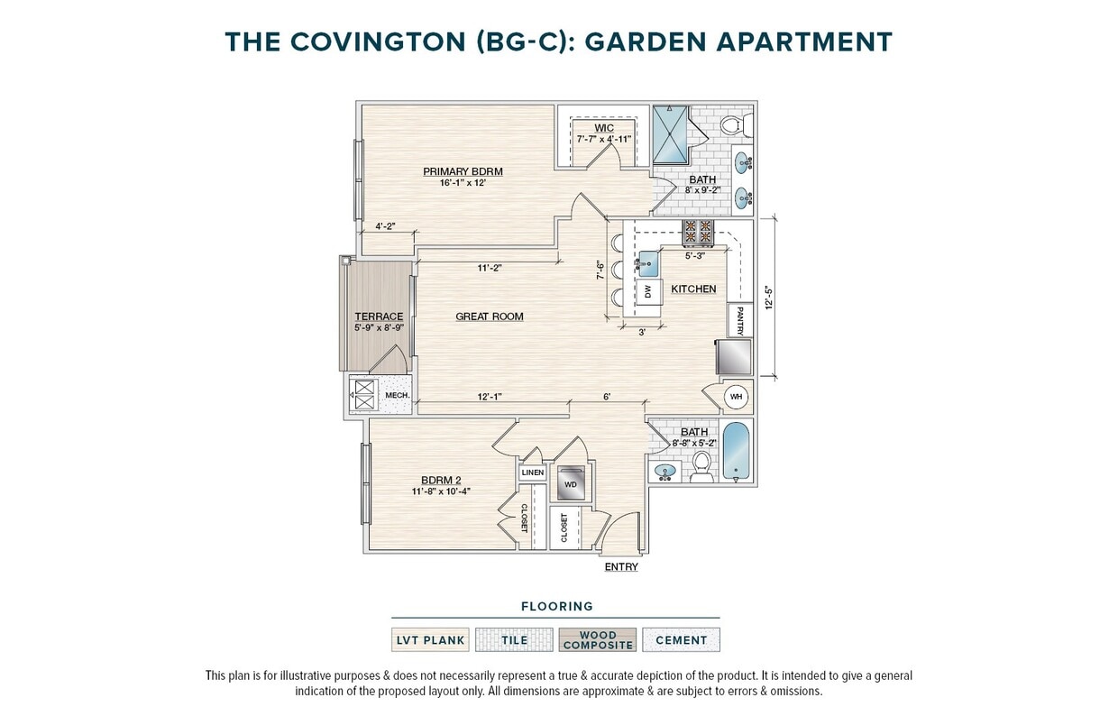 Floor Plan - The Covington (BG-C)