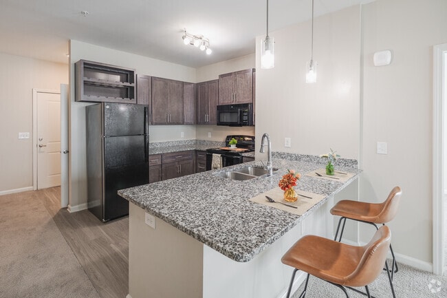 The Calhoun - 2BR, 2BA - 1,057SF - Kitchen