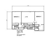 2BR/1BAFloor Plan