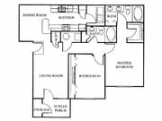 2BR/2BA