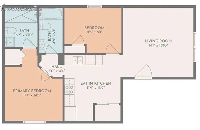 Photo - Historic Hillside 2 Bedroom 2 Bathroom