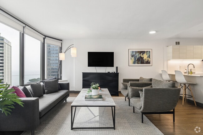 Convertible- 656SF - Living Room