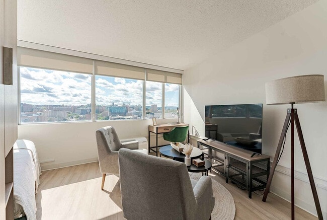 Tower701 Living Room - Tower701 - Furnished Studios
