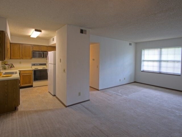 Bradford Park Kitchen and Living Room