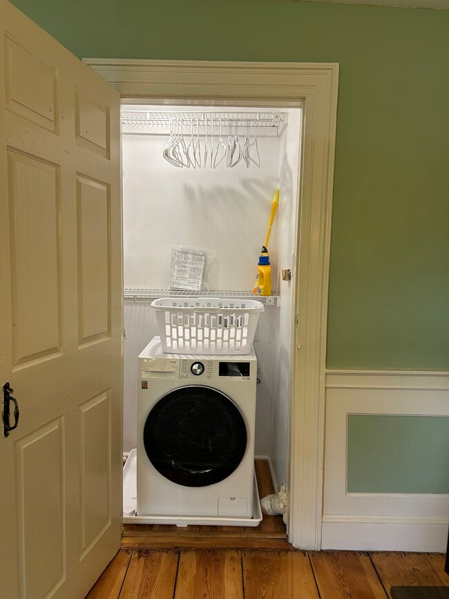 In unit laundry