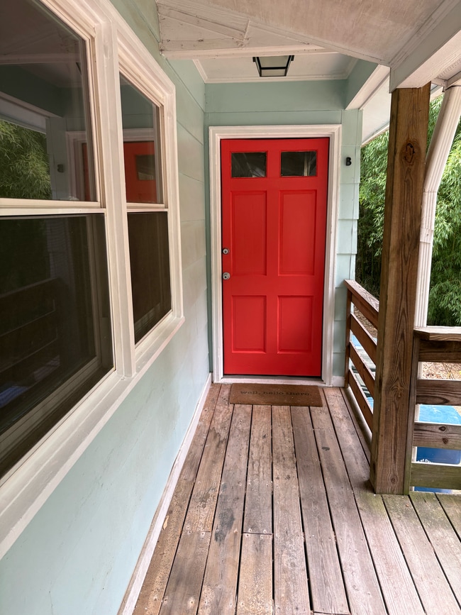Door to Unit B - 2211 Pike Street Unit B
