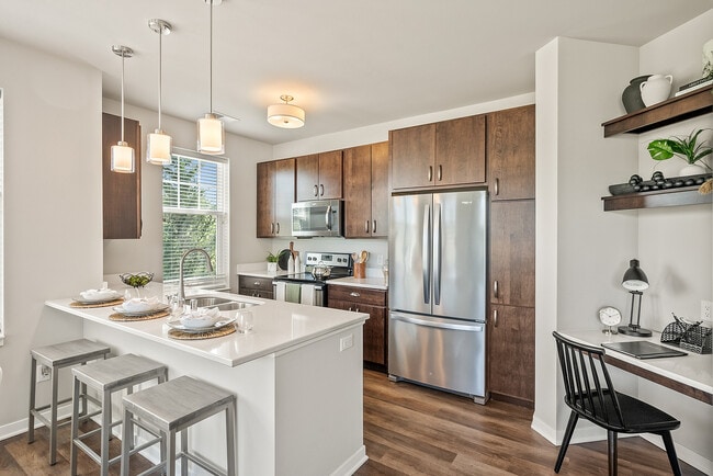 Cocina de los apartamentos Drexel Ridge - Drexel Ridge Apartments