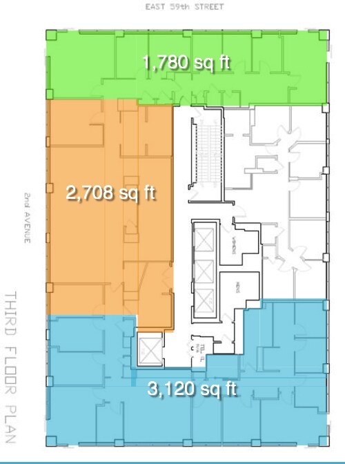 Plan of floor - The Landmark