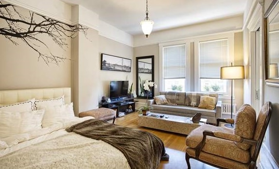 Living Area - 980 Bush