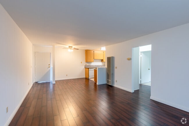 Living Room - North Madison Apartments
