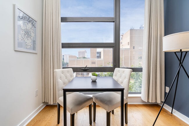 Sunny spot to drink your morning coffee while you watch the city below. - 525 E 6th Street Unit #404