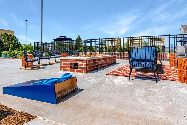 Outdoor Community Fireplace