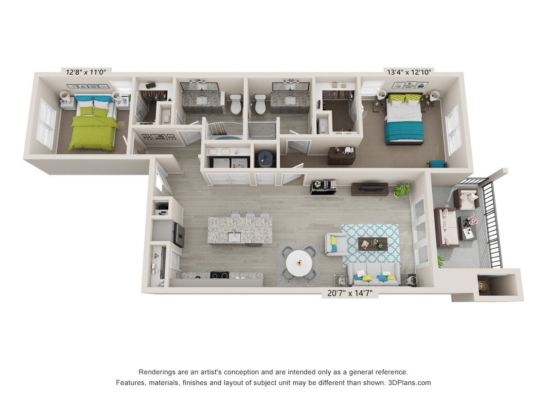 Floor Plan - Miramar