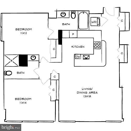 Building Photo - 2200 Benjamin Franklin Pkwy Unit 2B-S0412 Rental