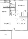 2BR/2BA