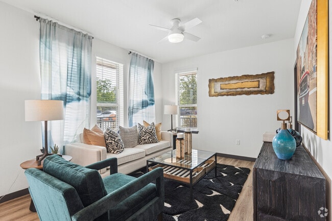 B3 2BR, 2BA - 1,120SF - Living Room