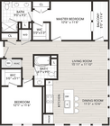 2 Bedroom, 2 Bath