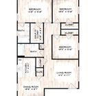 3 bed x 2 bath