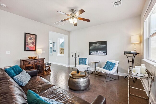 Photo - Modern 3-Bed, 2.5-Bath Home with Fenced Ya...